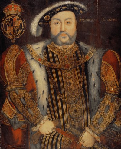 Portrét Jindřicha VIII (1491-1547) od Hans Holbein der Jüngere
