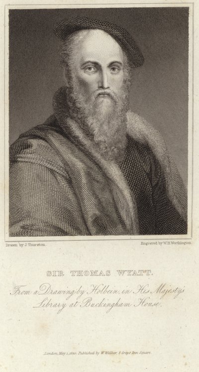 Portrét sira Thomase Wyatta od Hans Holbein der Jüngere
