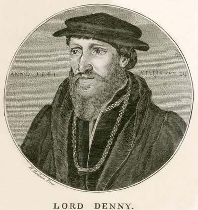 Sir Antony Denny od Hans Holbein der Jüngere