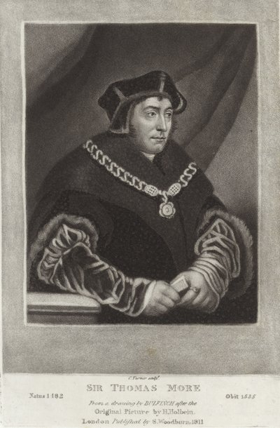 Sir Thomas More od Hans Holbein der Jüngere