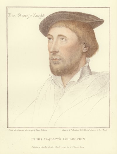Sir Thomas Strange (akvatinta) od Hans Holbein der Jüngere