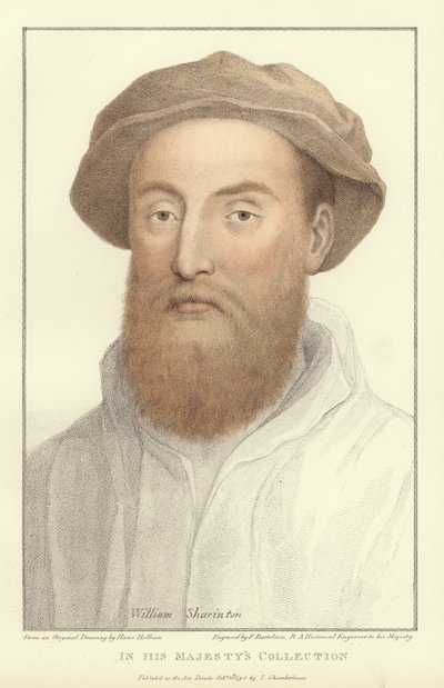 Sir William Sharington (akvatinta) od Hans Holbein der Jüngere