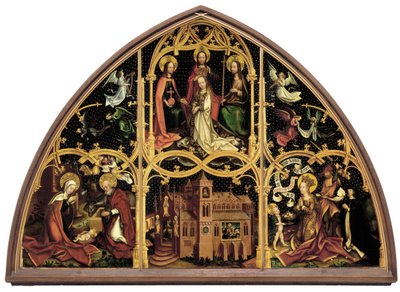 Německy: Basilika Santa Maria Maggiore, rechter Tafel: Enthauptung der hl. Dorothea Basilica Santa Maria Maggiore od Hans Holbein the Elder