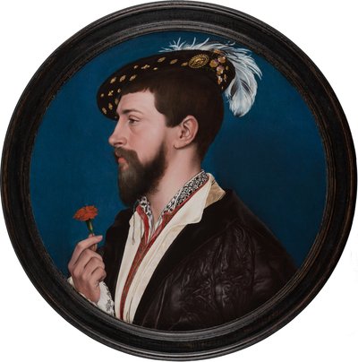 Portrét Šimona Jiřího z Cornwallu, asi 1535-40 (kombinovaná technika na dubovém dřevě) od Hans Holbein the Elder