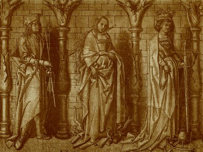 Svatý Willibald, Lucia a Katharina od Hans Holbein the Elder