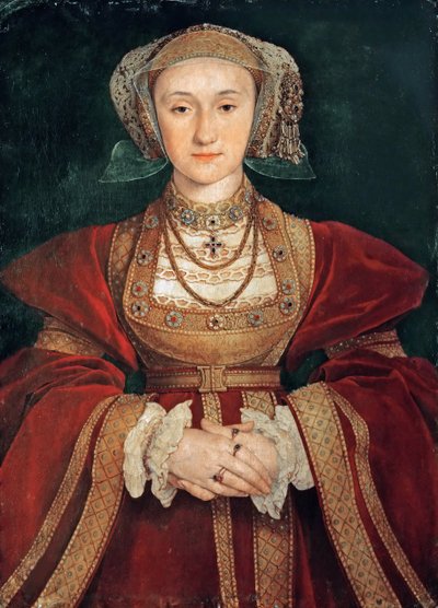 Anny z Cleves 1515-1557 , cca 1539 . od Hans Holbein der Jüngere