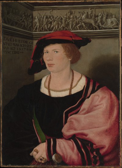 Benedikt von Hertenstein (narozen kolem roku 1495, zemřel v roce 1522) od Hans Holbein the Younger