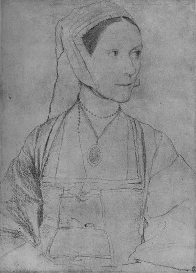 Cecily Heron, 1526-1527 1945 od Hans Holbein der Jüngere