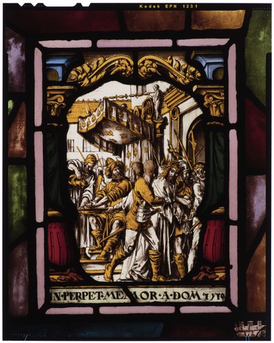 Kristus souzen Pilátem od Hans Holbein der Jüngere