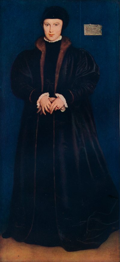 Christina Dánská, vévodkyně z Milána, 1538 od Hans Holbein der Jüngere