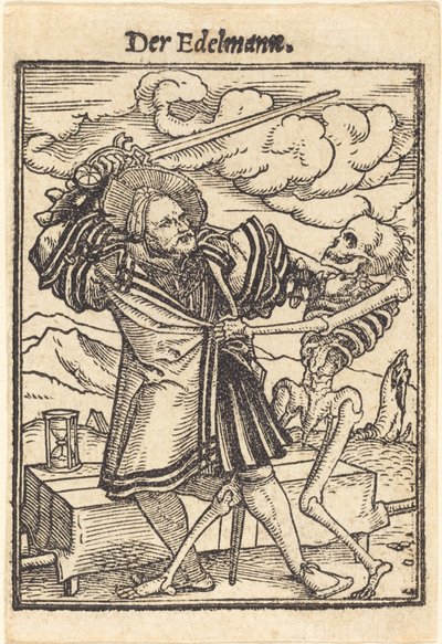 Šlechtic od Hans Holbein der Jüngere