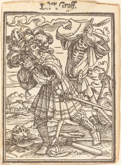Hrabě. od Hans Holbein der Jüngere