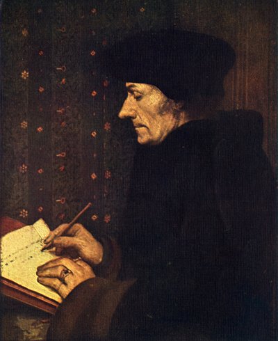 Erasmus, 1523, 1909 od Hans Holbein der Jüngere