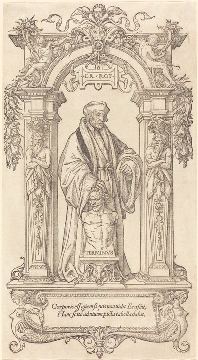 Erasmus Rotterdamský, c. 1538. od Hans Holbein der Jüngere