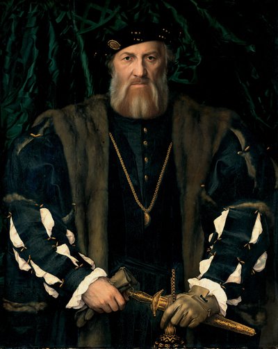 Francouzsky: Charles de Solier, Sieur de Morette (1480-1552) Charles de Solier, Sieur de Morette od Hans Holbein the Younger