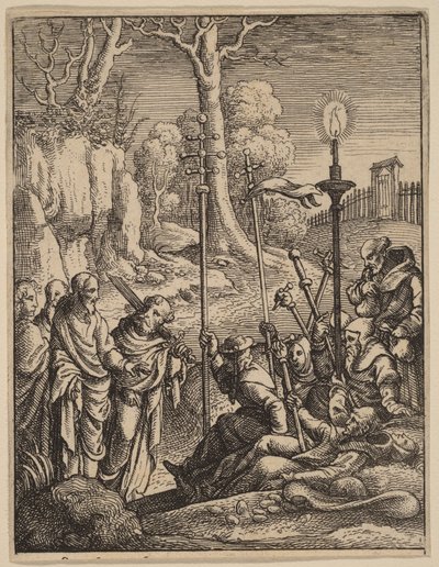 Ježíš čelí svým odpůrcům od Hans Holbein the Younger