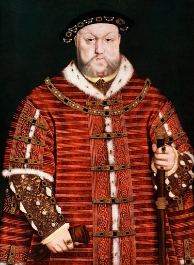 Král Jindřich VIII., 1542-1550 od Hans Holbein der Jüngere