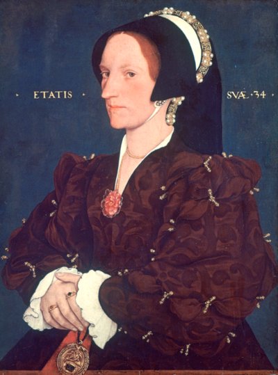 Lady Lee, Margaret Wyatt, 1540 od Hans Holbein der Jüngere