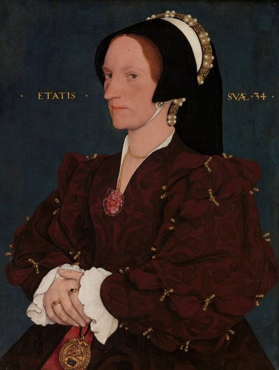 Lady Lee, počátek 40. let 16. století od Hans Holbein der Jüngere