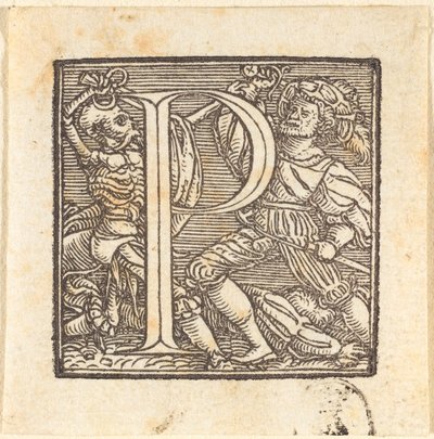 Písmeno P od Hans Holbein der Jüngere