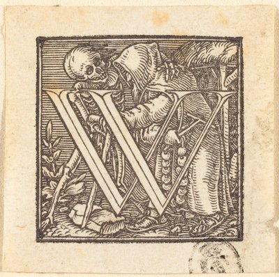 Dopis W od Hans Holbein der Jüngere