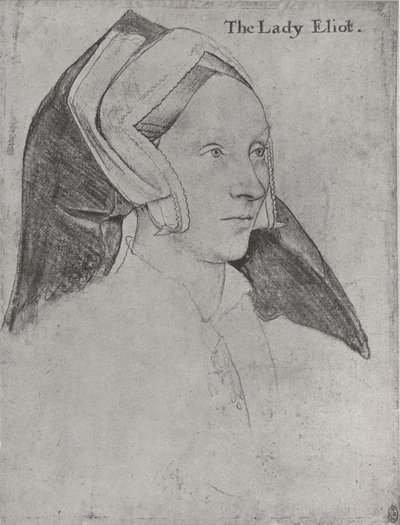 Margaret, Lady Elyot, c1532-1534 1945 od Hans Holbein der Jüngere