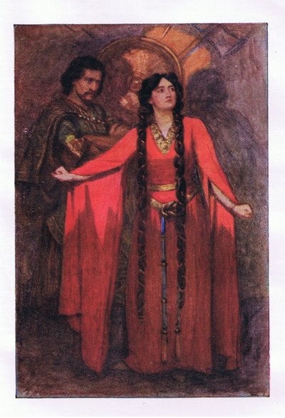 O! never shall sun that morrow see (MacBeth), z knihy The Complete Works of Shakespeare vydané nakladatelstvím George Harrap & Co Ltd, 1920. od Hans Holbein der Jüngere