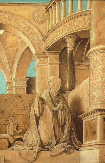 Panna Maria Bolestná od Hanse Holbeina mladšího (1497 nebo 1498-1543) od Hans Holbein der Jüngere