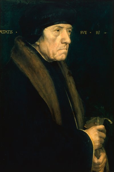 Portrét Dr. Johna Chamberse, kolem roku 1543 (olej a tempera na panelu) od Hans Holbein der Jüngere