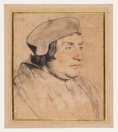 Portrét učence nebo duchovního od Hans Holbein the Younger