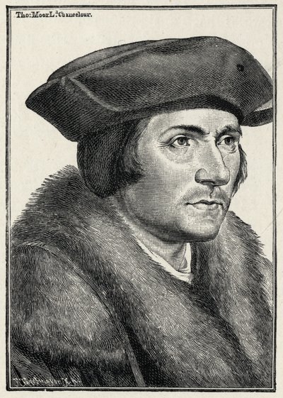 Sir Thomas More - od Hans Holbein der Jüngere