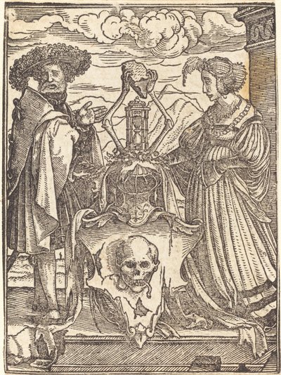 The Arms of Death. od Hans Holbein der Jüngere