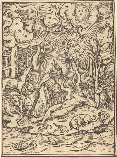Stvoření. od Hans Holbein der Jüngere