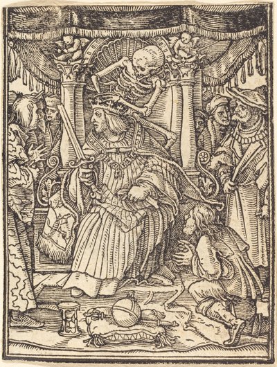 Císař od Hans Holbein der Jüngere
