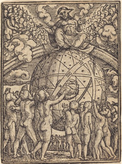 Poslední soud od Hans Holbein der Jüngere