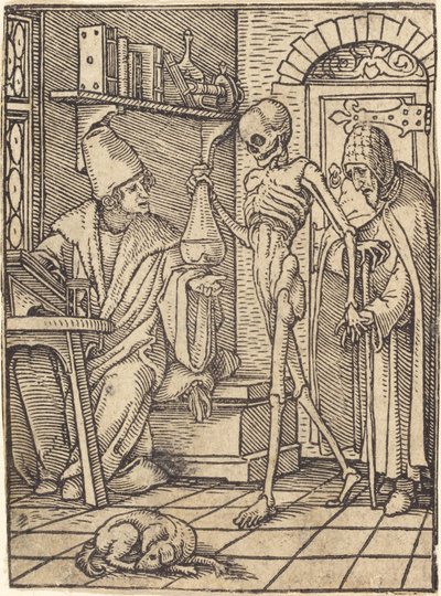 Lékař od Hans Holbein der Jüngere