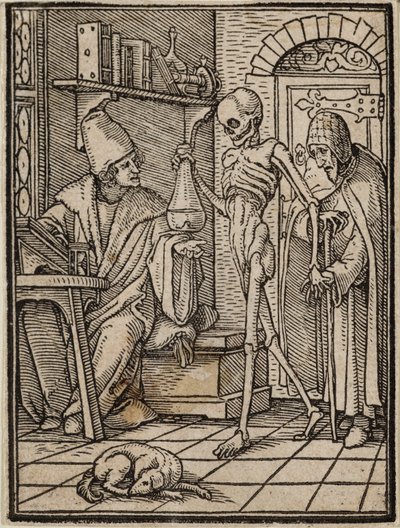 Lékař od Hans Holbein the Younger