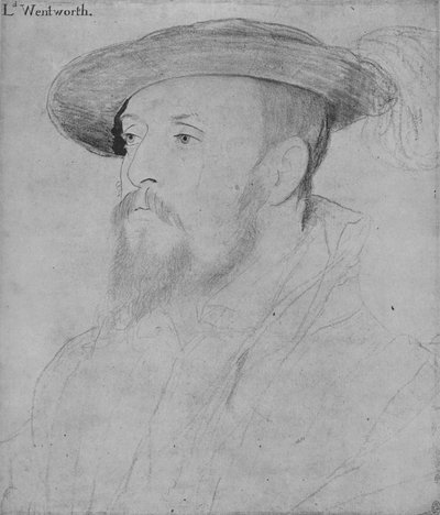 Thomas, baron Wentworth, c1532-1543 1945 od Hans Holbein der Jüngere