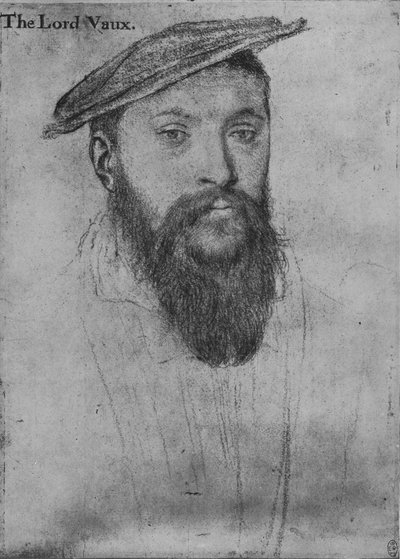 Thomas, Lord Vaux, c1536 1945 od Hans Holbein der Jüngere