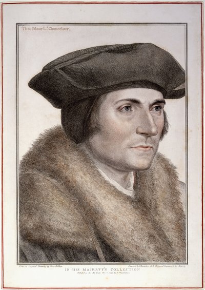 Thomas More, lord kancléř od Hans Holbein der Jüngere