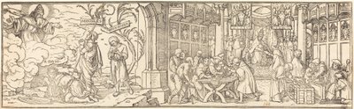 Provoz v odpustcích. od Hans Holbein der Jüngere