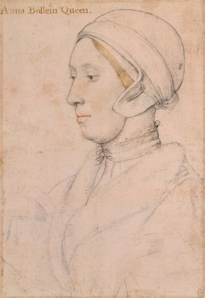 Neznámá lady Anne Boleyn, 1536 od Hans Holbein der Jüngere