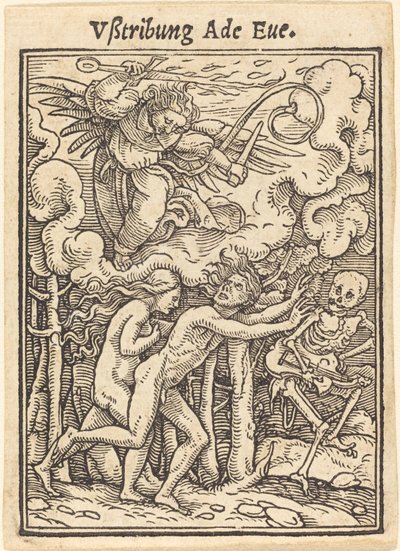 Vßtribung Ade Eue od Hans Holbein der Jüngere