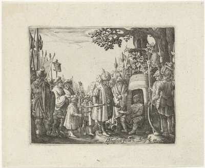 Alexandr Veliký a Diogenes od Hans Janssen