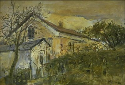 Shromáždění ve Slagslunde od Hans Knudsen