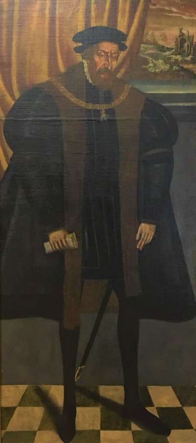 Císař Ferdinand I. Habsburský (bez rámu) od Hans Krell