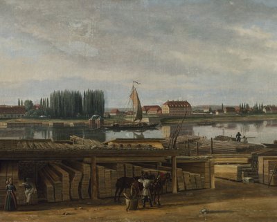 Z oblasti Drážďan, kolem 1829-30 (olej na plátně) od Hans Leganger Reusch