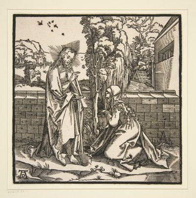 Kristus a Magdalena od Hans Leonard Schaufelein