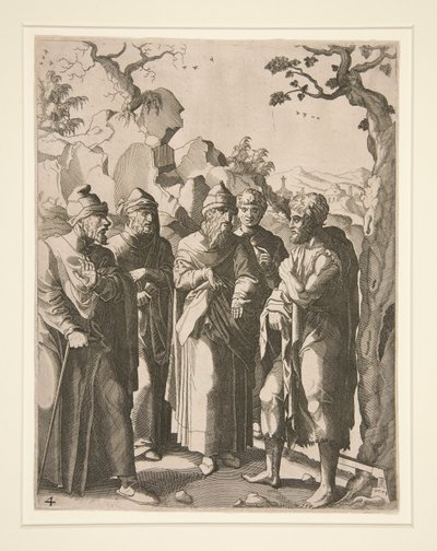 Život svatého Jana Křtitele od Hans Liefrinck
