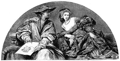 Hans Holbein, německý umělec, c1880-1882 od Hans Makart